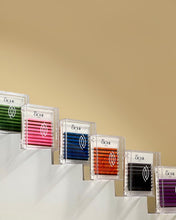 Lade das Bild in den Galerie-Viewer, COLORED Wimpern OhOCHI mix (6-12)