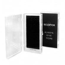 Lade das Bild in den Galerie-Viewer, LASH&CASH Schwarz Wimpern 28 Reihen