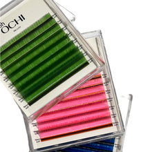 Lade das Bild in den Galerie-Viewer, COLORED Wimpern OhOCHI mix (6-12)