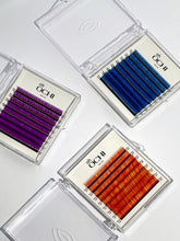 Lade das Bild in den Galerie-Viewer, COLORED Wimpern OhOCHI mix (6-12)