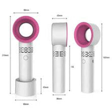 Lade das Bild in den Galerie-Viewer, Mini-Wimpernventilator – im Dyson-Stil
