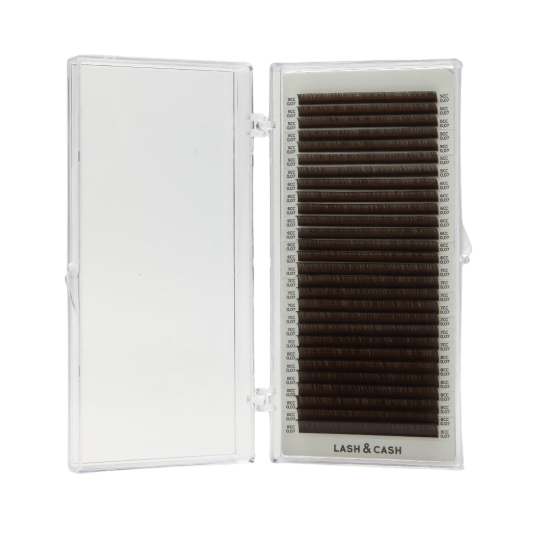 LASH&CASH DARK CHOCOLATE 28 Reihen